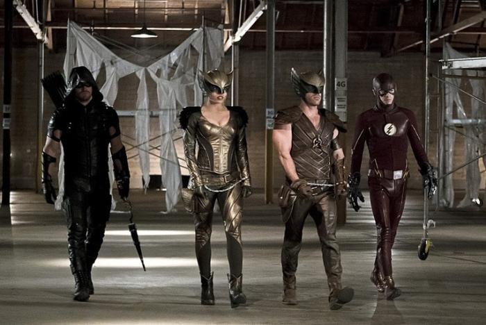 Arrow Legends of Yesterday Hawkman Hawgirl Flash