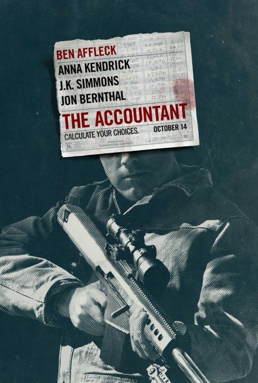 Ben Affleck in THE ACCOUNTANT, opening October 14, 2016.