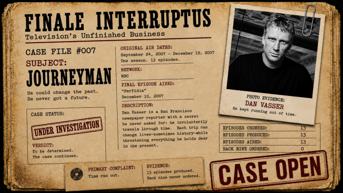Finale Interruptus 007 - Journeyman