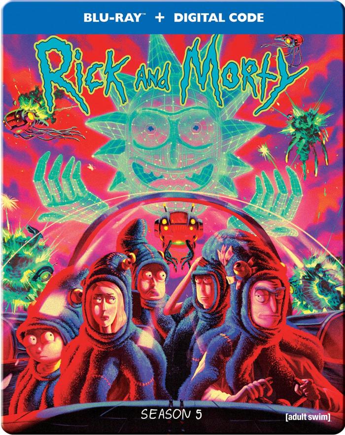 Rick and Morty Season 5 Steelbook Blu-ray