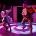 Sankofa B. Soleil as Alice and Patrick Blindauer as Cheshire Cat. Photo Credit: Metro Theatre Company 