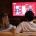 Students Watching Television