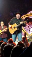 Garth Brooks performs at the Scottrade Center in St. Louis, 12/4/14. Photo by Jeff Ritter.