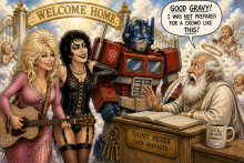 Dolly Parton, Tim Curry, Peter Cullen