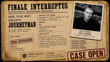 Finale Interruptus 007 - Journeyman