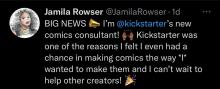 Jamila Rowser tweet