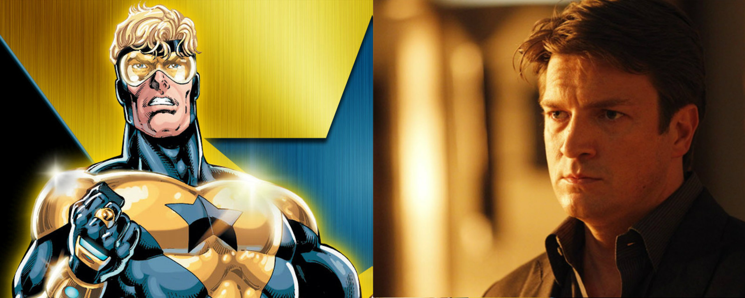 Could Booster Gold, Played by Nathan Fillion, Spark The CW Crossover ...