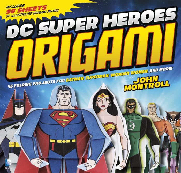 DC Superheroes Origami Superman Batman Wonder Woman Critical Blast