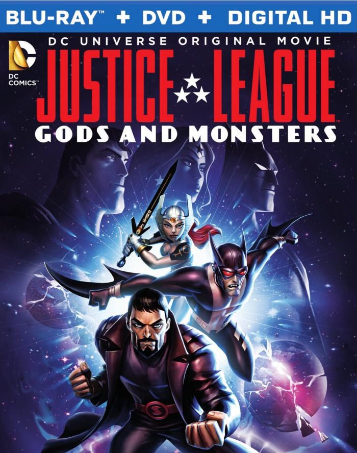 Justice League Gods and Monsters Blu-ray Warner Brothers DC Comics Critical Blast
