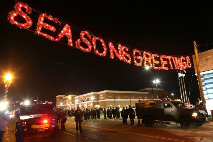 November 24, 2014 in Ferguson, Missouri. Justin Sullivan/Getty Images/AFP