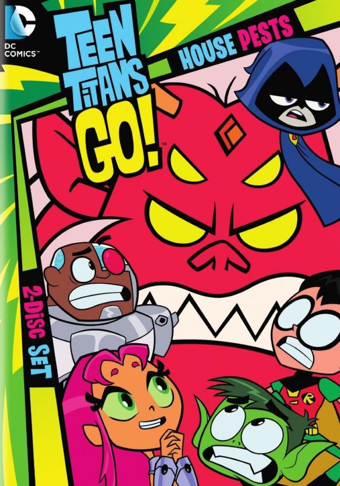 Teen Titans Go House Pests Season Two Critical Blast DVD