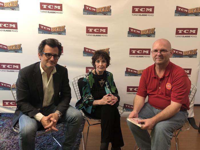 Ben Mankiewicz and Margaret O'Brien for TCM in St. Louis