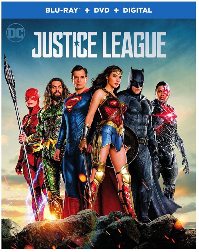 Justice League on Blu-ray