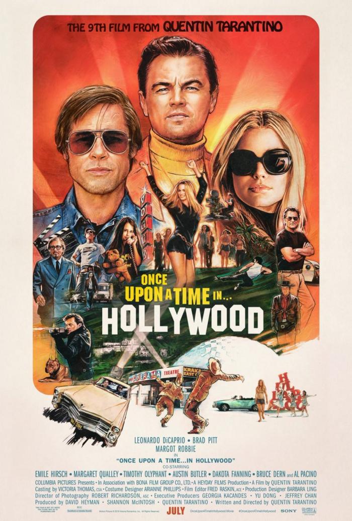 Once Upon a Time in…Hollywood opens everywhere 7/26/19.