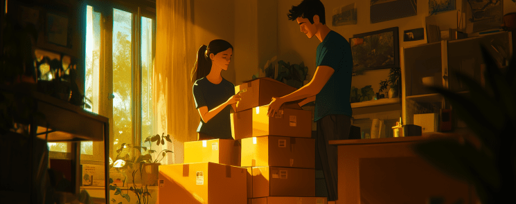 Moving into a new home